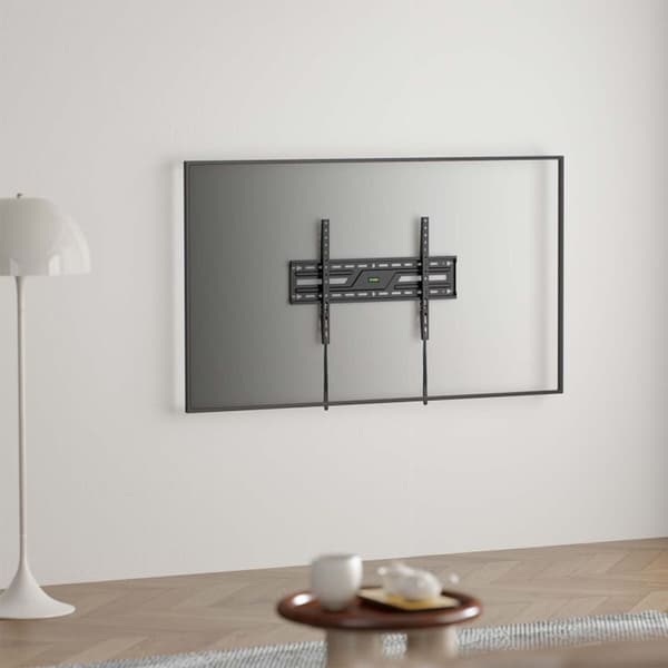 TV-holder Aisens WT86F-313 Sort Stål (1 enheder)