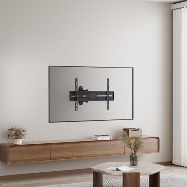 TV-holder Aisens WT70TSLE-323 Sort Stål (1 enheder)