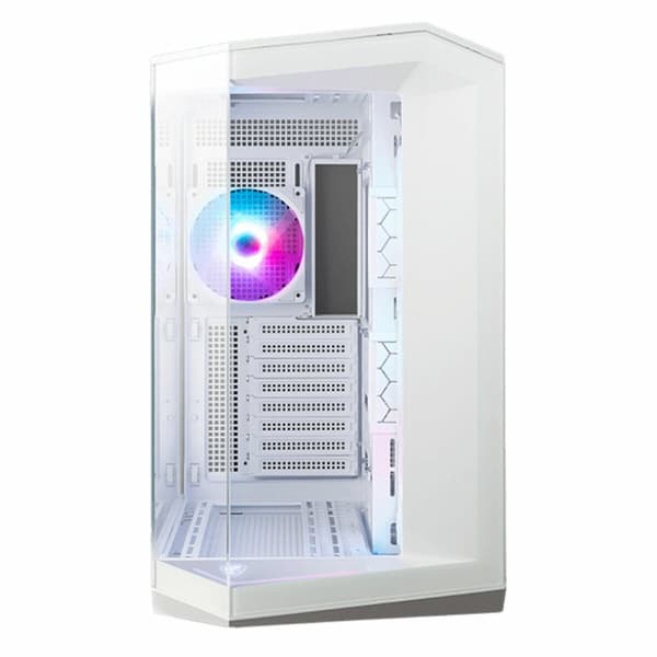 ATX semi-tornikotelo MSI MAG PANO 100R PZ WHITE Valkoinen Metalli Valkoinen