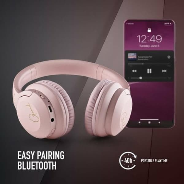 Kuulokkeet NGS ARTICAGREEDPINK Pinkki