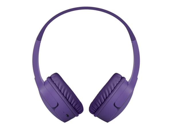 Belkin SoundForm Mini, Kabel & trådløs, Opkald/musik, Headset, Lilla