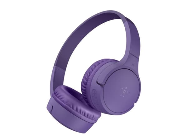 Belkin SoundForm Mini, Kabel & trådløs, Opkald/musik, Headset, Lilla