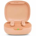 Miniatyrbillede 1 af 4: Trådløse høretelefoner med etui til opladning JBL Vibe Flex Beige