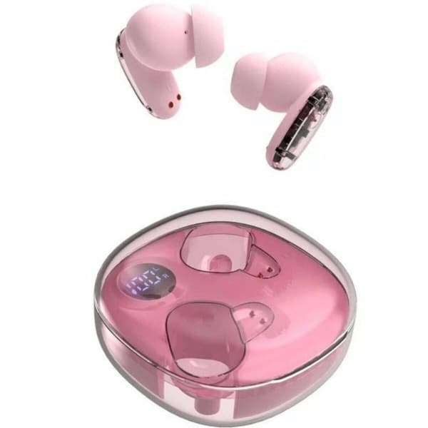 Trådløse høretelefoner med etui til opladning Mars Gaming MHIB2P Pink