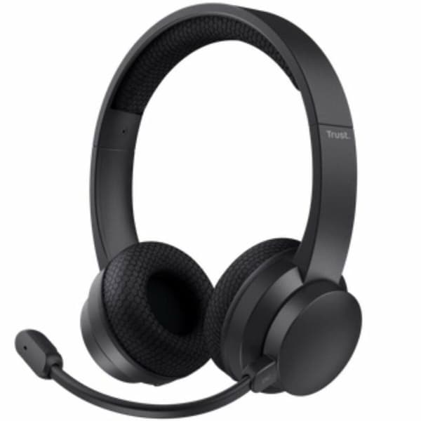 Bluetooth Hodetelefon med Mikrofon Trust Ayda ENC Svart