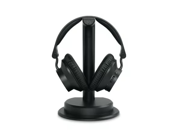 Muse TV Headphones with Transmitter Charging Base | M-282 CTV | Bluetooth | Black