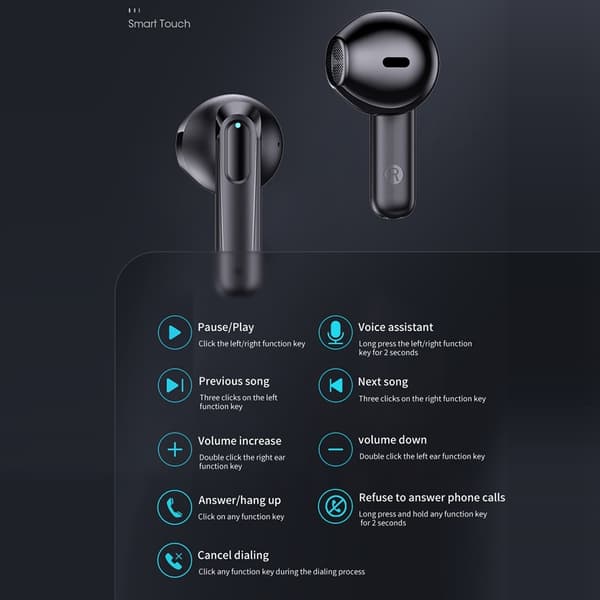A18 150 Languages ​​Kääntäjä Smart Voice Bluetooth In Ear kuulokkeet