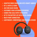 Miniatyrbillede 8 af 11: Hovedtelefoner JBL JBLT770NCBLK Sort