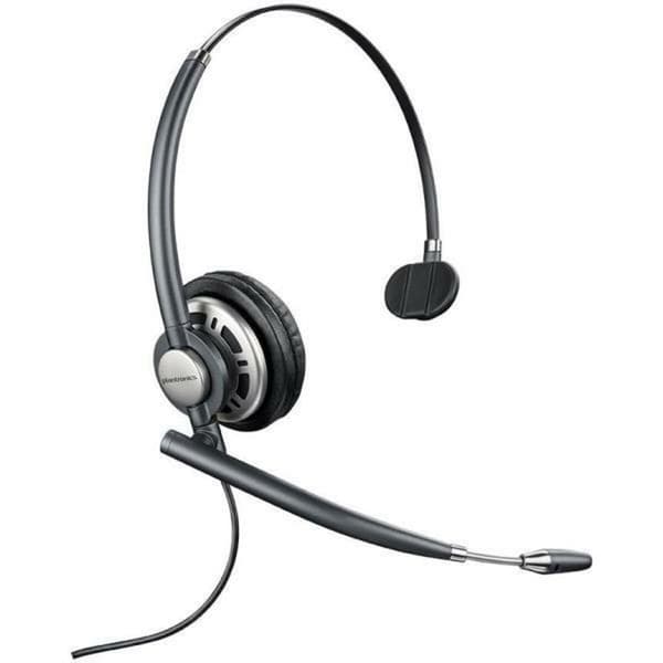Hodetelefoner med Mikrofon Poly Svart