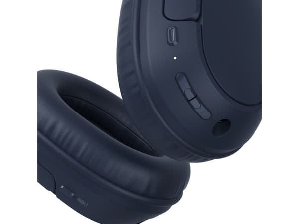 Belkin SoundForm Surround - Kuulokkeet mikrofonilla. - täysikokoinen - Bluetooth - langaton, langallinen - USB-C, 3,5 mm jakki - sininen