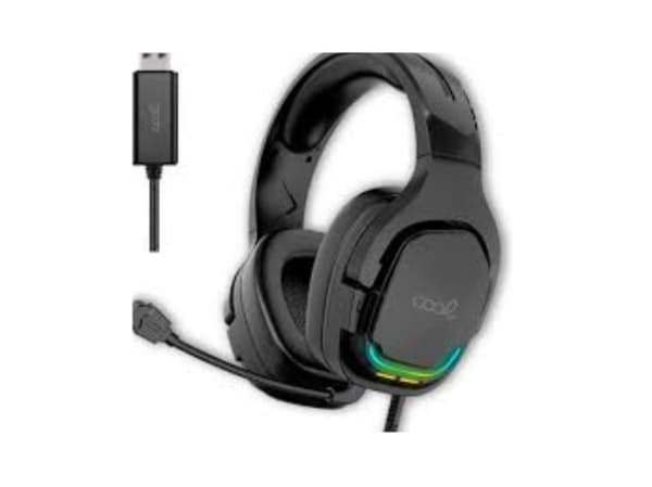 AURICULARES GAMING COOL TUNED USB 7.1 BLACK
