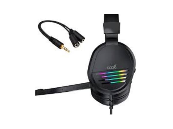 AURICULARES GAMING COOL NITRO ADAPT. AUDIO BLACK