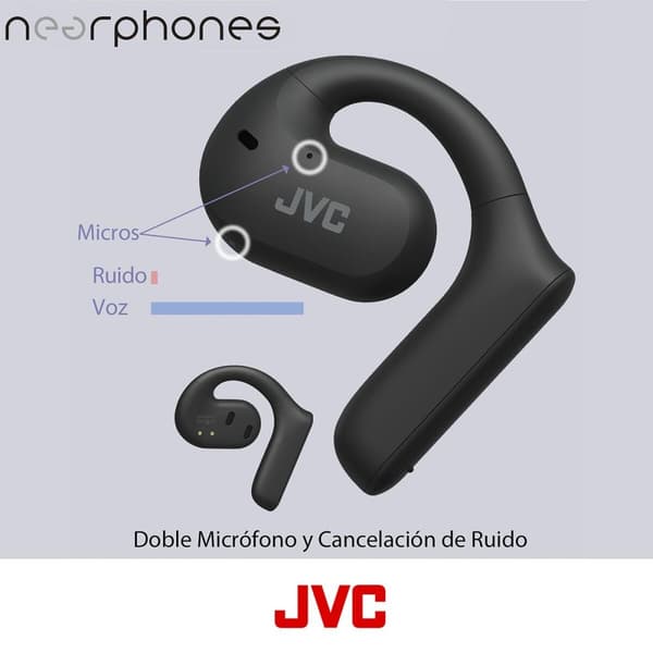 Hovedtelefoner JVC Sort