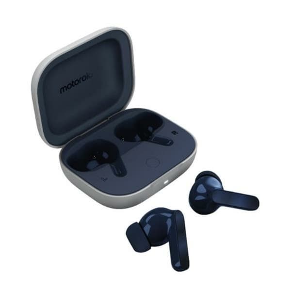 Ear Bluetooth hörlurar Motorola Moto Buds Blå