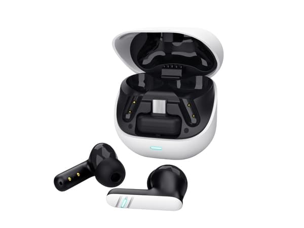 Trust Gaming GXT 409 Oxxie trådløse spillehodetelefoner - Hvit
