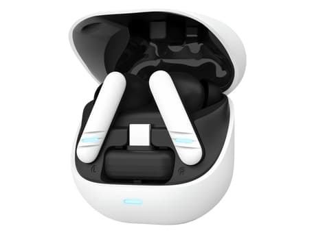 Trust Gaming GXT 409 Oxxie trådløse spillehodetelefoner - Hvit