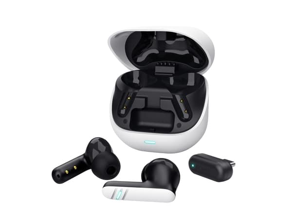 Trust Gaming GXT 409 Oxxie trådløse spillehodetelefoner - Hvit