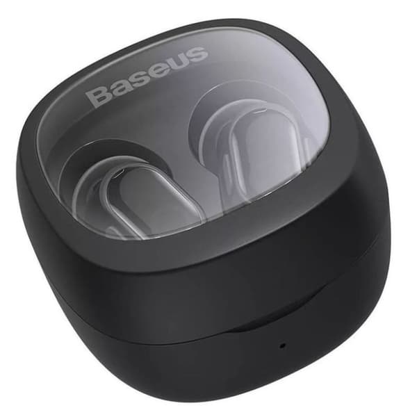 Hovedtelefoner Baseus NGTW370201 Sort