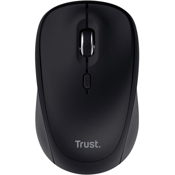 Trust Yvi+ Trådlös mus Bluetooth / 2,4 GHz Svart
