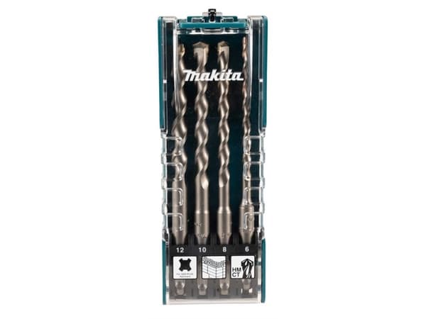 Makita Sds-Plus Tct Drill Bit Set 4-Pcs