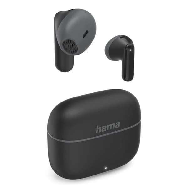 Trådløse høretelefoner med etui til opladning Hama 00221752 Sort