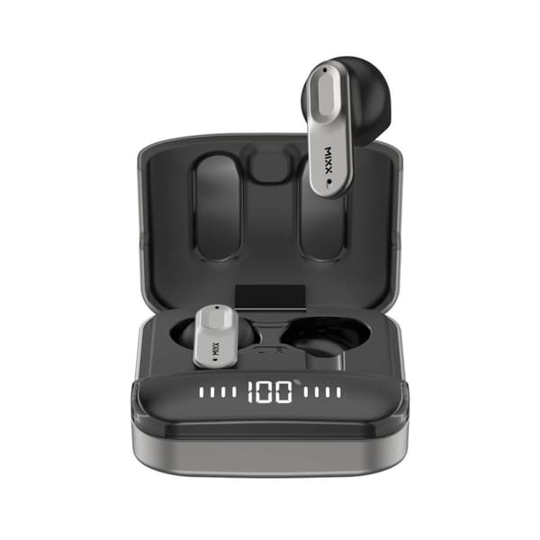 Mixx Langaton Kuulokkeet StreamBuds Ultra Hybrid Black Gun Metal