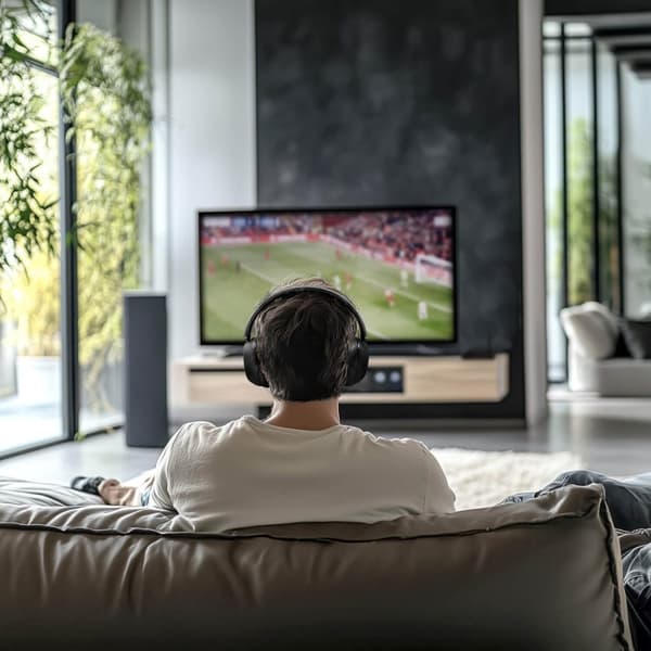 Mixx Trådløse Høretelefoner StreamQ Surround Sort