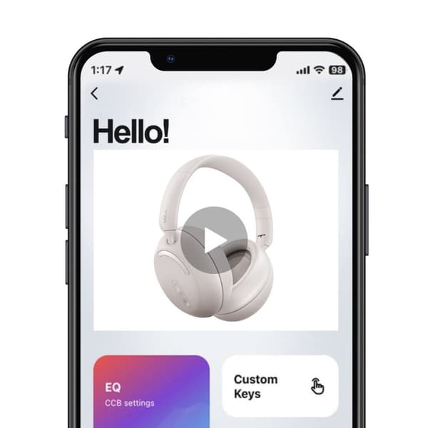 Mixx Trådløse Hodetelefoner StreamQ D2 Sand