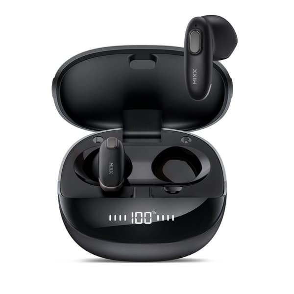 Mixx Trådløse Høretelefoner StreamBuds Hybrid Charge 2 Sort