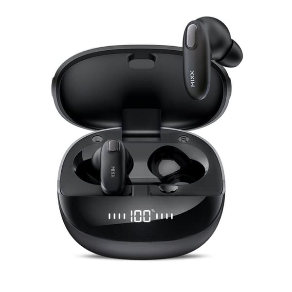 Mixx Trådløse Høretelefoner StreamBuds Mini Charge 2 Sort