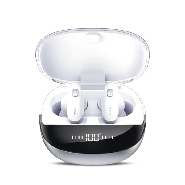 Mixx Trådløse Høretelefoner StreamBuds Mini Charge 2 Hvid