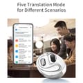 Miniatyrbilde 7 av 8: 144 språk oversettelse oversetter smart oversetter headset Bluetooth - Svart