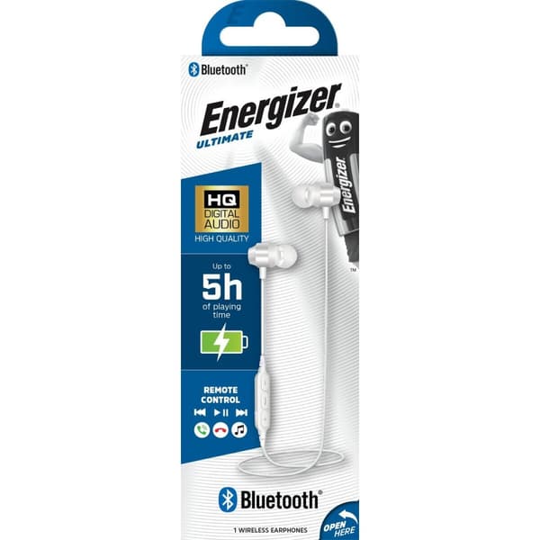 Kuulokkeet Energizer CIBT20WH2 Valkoinen