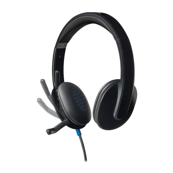 Pelikuuloke mikrofonilla Logitech V364536 Musta