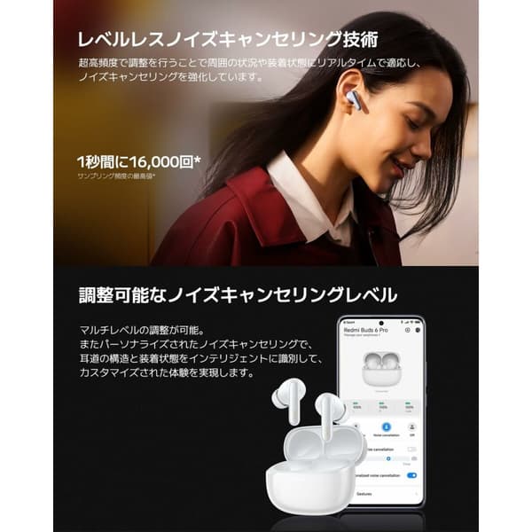 Langattomat kuulokkeet latauskotelolla Xiaomi BHR9307GL Musta