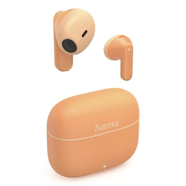 Trådløse høretelefoner med etui til opladning Hama 00221757 Orange