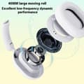 Miniatyrbilde 3 av 11: LENOVO trådløse over-ear-hodetelefoner sammenleggbare musikk-Bluetooth-headset - Hvit
