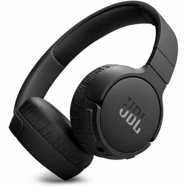 Hörlurar med Mikrofon JBL JBLT670NCBLK Svart
