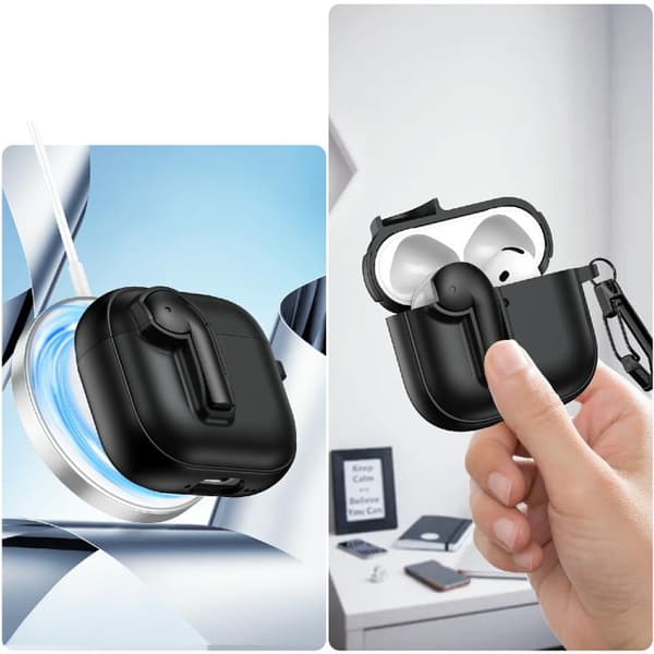 Deksel til AirPods 4 - Svart