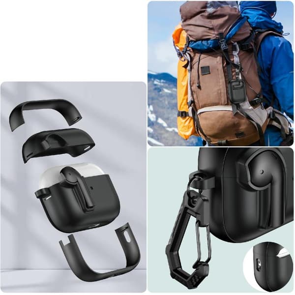 Cover til AirPods Pro 2 - Sort