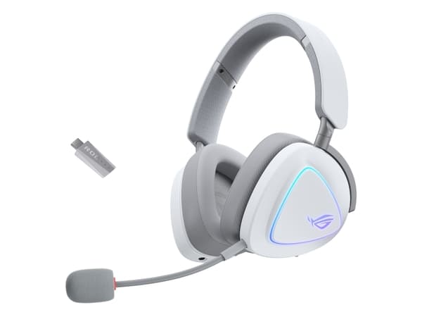 ASUS ROG Delta II, Kabel & Trådlös, 20 - 20000 hz, Spela, 318 g, Headset, Svart
