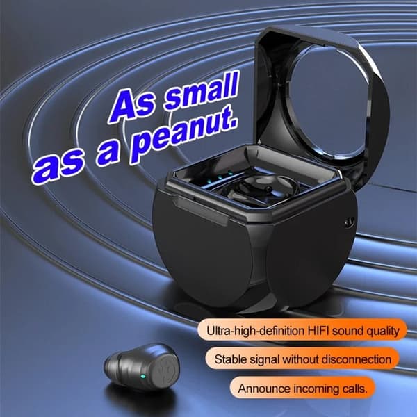 Singel Mini Bluetooth In-Ear Trådlösa Hörlurar Q1 - Vit