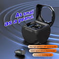 Miniatyrbild 7 av 11: Singel Mini Bluetooth In-Ear Trådlösa Hörlurar Q1 - Vit