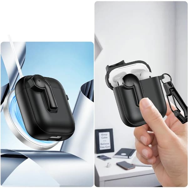 Fodral till AirPods 2 - Svart