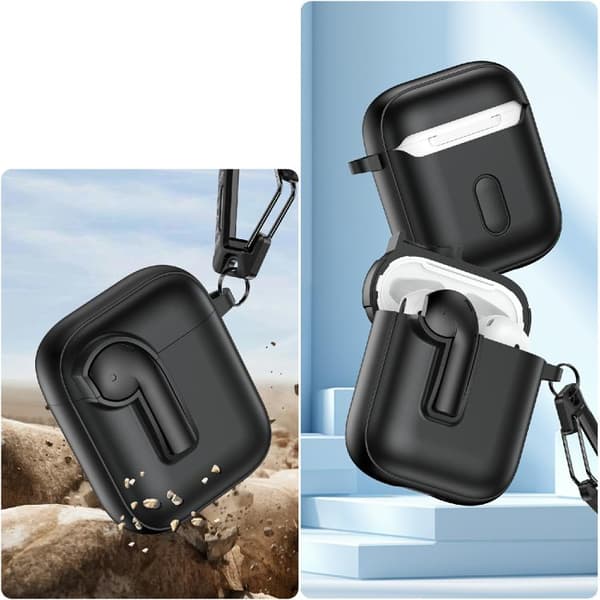 Fodral till AirPods 2 - Svart
