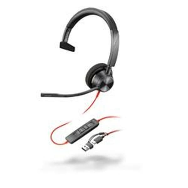 Kuuloke mikrofonilla HP 8X216AA Musta