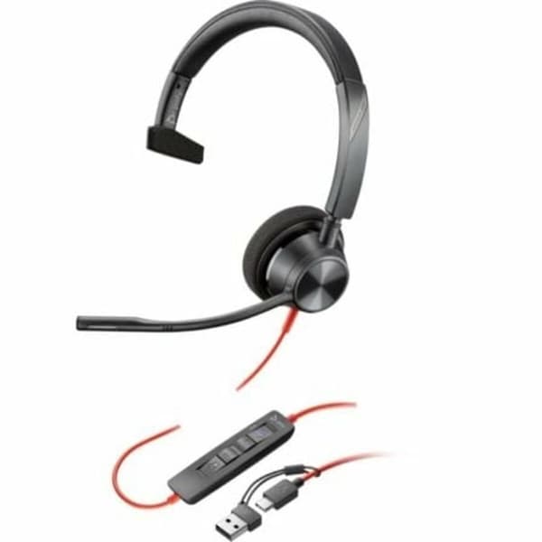 Kuuloke mikrofonilla HP 8X216AA Musta