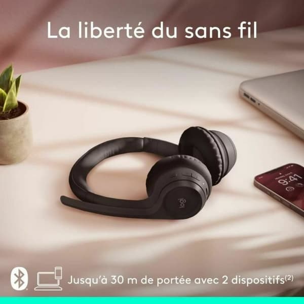 Hörlurar Logitech 981-001407 Svart