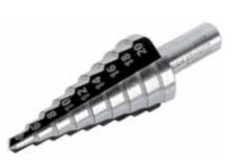 wolfcraft GmbH 4006885251601, Borr, Stegborr, Högerrotation, 3 cm, Plast, Rostfritt stål, Stål, 5,25 cm