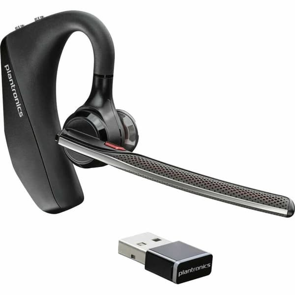 Kuulokkeet mikrofonilla Poly 7K2E1AA Musta